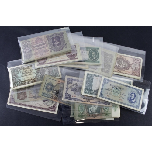 334 - Hungary (372), 100 Pengo 1930 (68), 100 Pengo 1945 (23), 50 Pengo 1932 (3), 100000 Pengo 1945 (80), ... 