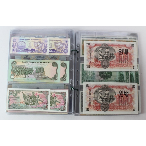 471 - World (136) an interesting group of world notes, 68 different notes all in consecutively numbered pa... 