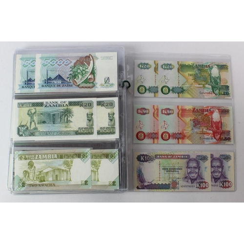 471 - World (136) an interesting group of world notes, 68 different notes all in consecutively numbered pa... 