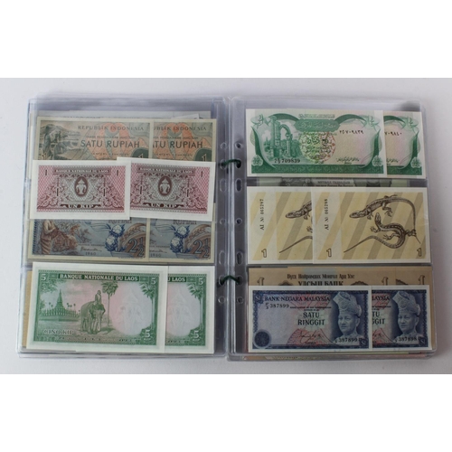 471 - World (136) an interesting group of world notes, 68 different notes all in consecutively numbered pa... 