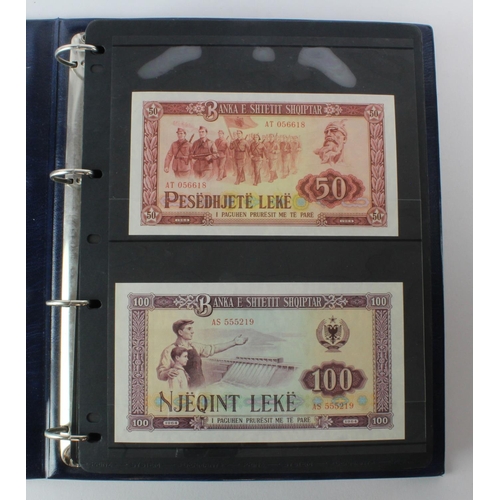 475 - World (223) a collection of high grade notes in Hendon Album, Albania to Zambia, no duplication, som... 