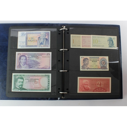 475 - World (223) a collection of high grade notes in Hendon Album, Albania to Zambia, no duplication, som... 