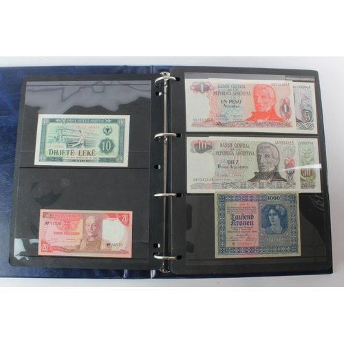 475 - World (223) a collection of high grade notes in Hendon Album, Albania to Zambia, no duplication, som... 