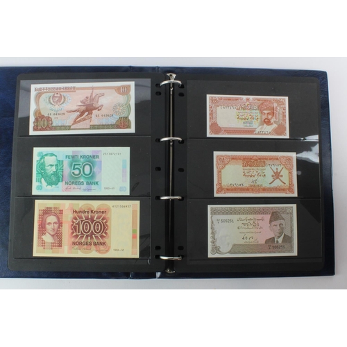 475 - World (223) a collection of high grade notes in Hendon Album, Albania to Zambia, no duplication, som... 