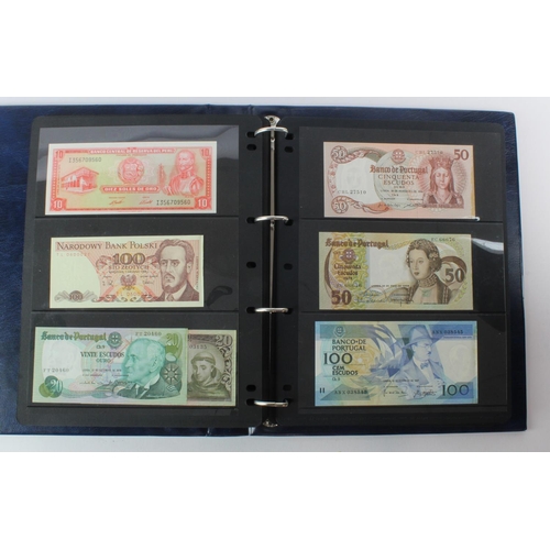 475 - World (223) a collection of high grade notes in Hendon Album, Albania to Zambia, no duplication, som... 