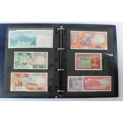 475 - World (223) a collection of high grade notes in Hendon Album, Albania to Zambia, no duplication, som... 