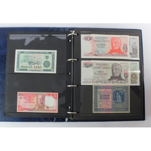 475 - World (223) a collection of high grade notes in Hendon Album, Albania to Zambia, no duplication, som... 