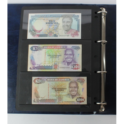 475 - World (223) a collection of high grade notes in Hendon Album, Albania to Zambia, no duplication, som... 