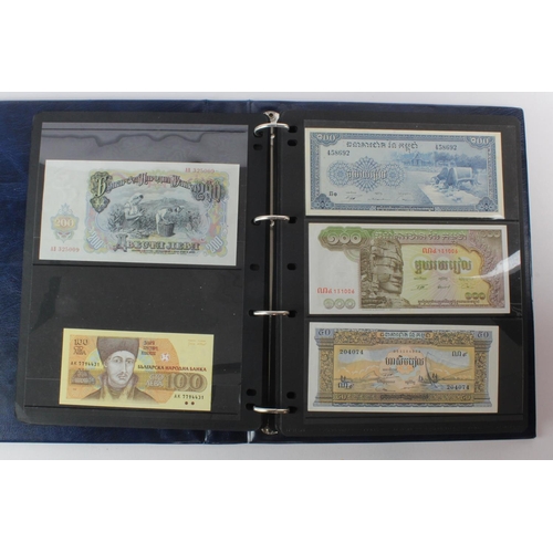 475 - World (223) a collection of high grade notes in Hendon Album, Albania to Zambia, no duplication, som... 