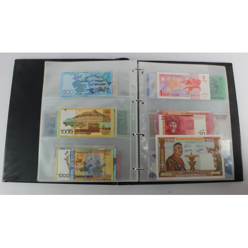 494 - World, Asia (205) an Uncirculated group in album, all different with a range of dates and signature ... 