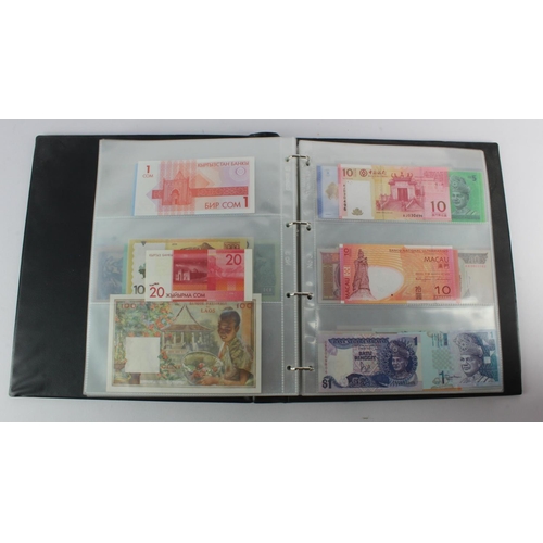 494 - World, Asia (205) an Uncirculated group in album, all different with a range of dates and signature ... 