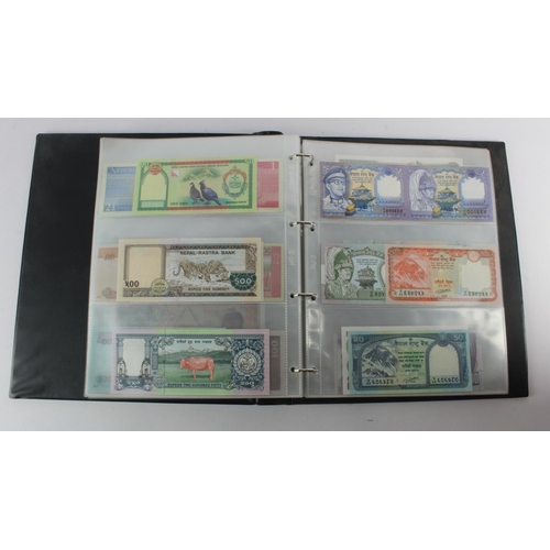 494 - World, Asia (205) an Uncirculated group in album, all different with a range of dates and signature ... 