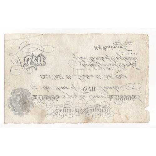 63 - Peppiatt 10 Pounds (B242) dated 15th February 1941, a rarer WAR DATE, London issue serial L/131 0999... 