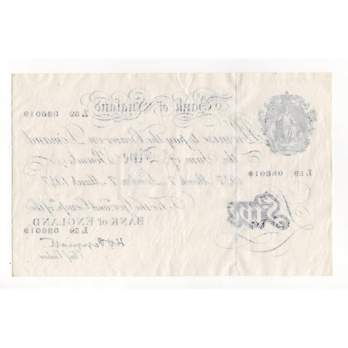 69 - Peppiatt 5 Pounds (B264) dated 7th March 1947, serial L59 086019, London issue on thin paper (B264, ... 