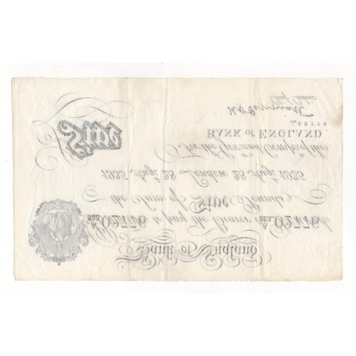 70 - Peppiatt 5 Pounds dated 28th August 1935, pre war London issue serial A/223 02776 (B241, Pick335a) V... 