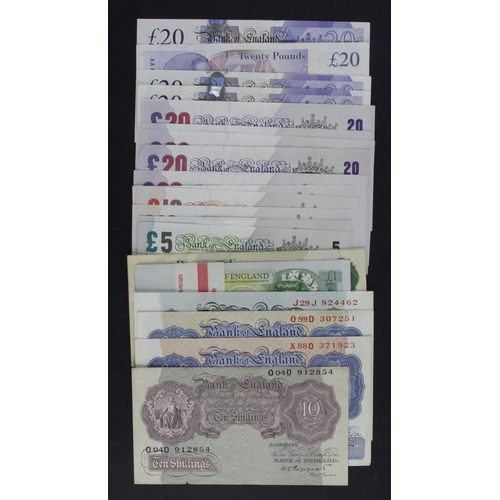 79 - Bank of England (32), Bailey 20 Pounds issued 2007 (5), 20 Pounds issued 2004 (5), 10 Pounds issued ... 