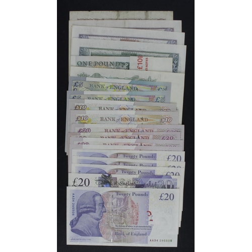 79 - Bank of England (32), Bailey 20 Pounds issued 2007 (5), 20 Pounds issued 2004 (5), 10 Pounds issued ... 