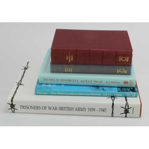 569 - Military interest. A group of five Military related books, including Prisoners of War, British Army ... 