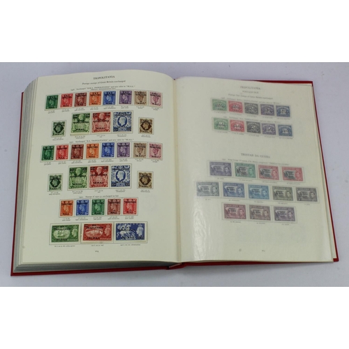 65 - British Commonwealth - a very impressive once mounted mint KGVI collection in a boxed SG King George... 