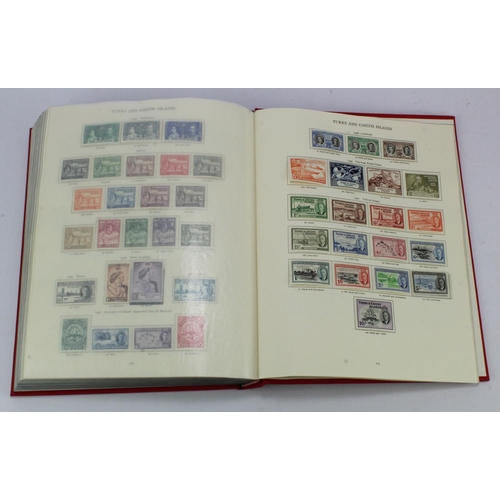 65 - British Commonwealth - a very impressive once mounted mint KGVI collection in a boxed SG King George... 