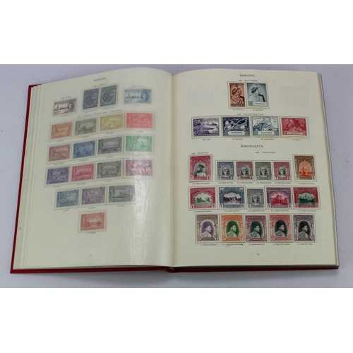 65 - British Commonwealth - a very impressive once mounted mint KGVI collection in a boxed SG King George... 