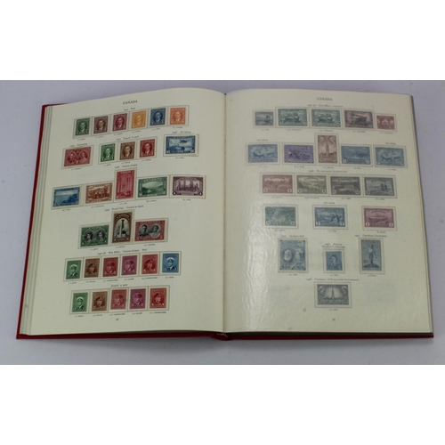 65 - British Commonwealth - a very impressive once mounted mint KGVI collection in a boxed SG King George... 