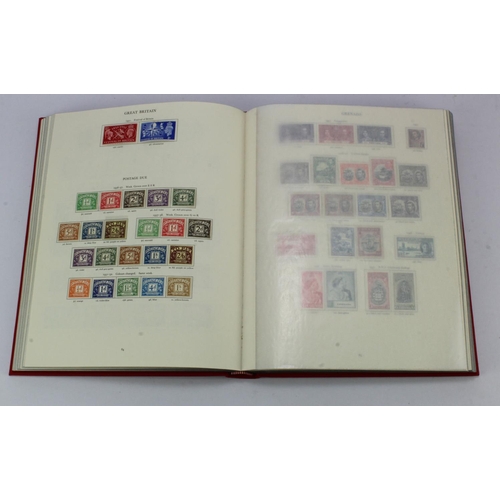 65 - British Commonwealth - a very impressive once mounted mint KGVI collection in a boxed SG King George... 