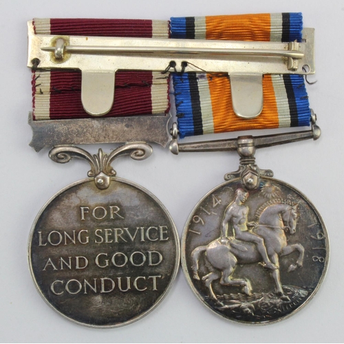 1052 - BWM (S-7274 A.Sjt W H Smith AOC), and Regular Army GV LSGC Medal (7574475 S.Sjt W H Smith AOC). This... 