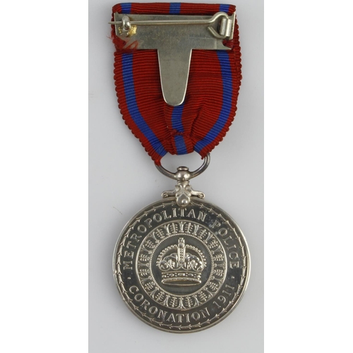 1071 - Coronation Metropolitan Police Medal 1911 (PC W Randall)