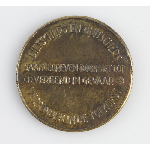 1086 - Dutch NSB medallion 10-14 Mei 1940.  (40mm)