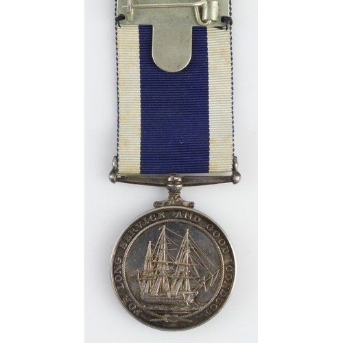 1436 - Naval LSGC Medal QE2 (Powtr R Barker D087649U HMS Centurion).