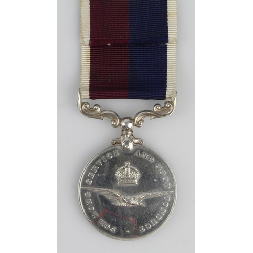 1476 - RAF LSGC Medal GVI ((370640) W/O J Hill RAF). Born Camberwell, London