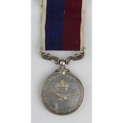 1477 - RAF LSGC Medal GVI (W/O J E Barry (562424) RAF). Born Freshwater, Isle of Wight