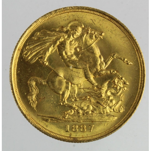 154 - Two Pounds 1887 GEF