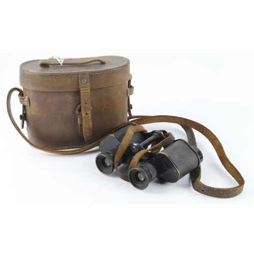 1562 - WW1 pair of Kershaw 1918 dated binoculars in very good condition with their owners name J .Hope engr... 