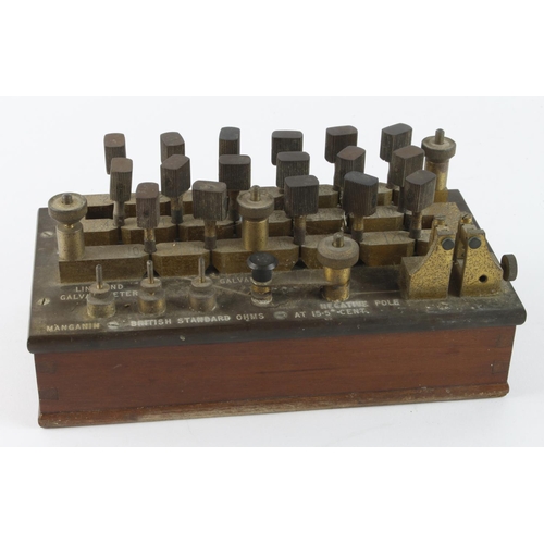 1563 - WW1 Royal Engineers 1916 dated galvanometer for testing detonator circuits scarce.