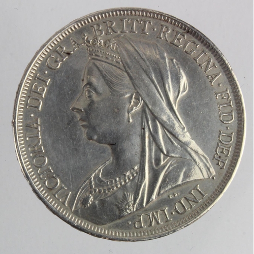 168 - Crown 1897 LXI, cleaned nEF