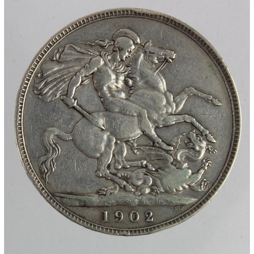 169 - Crown 1902 Fine, light edge knocks.