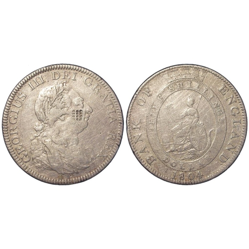 171 - Dollar 1804 Bank of England issue, top leaf to centre of E, no stop after REX, S.3768, GF, lightly c... 