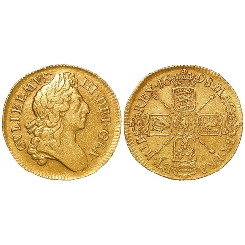 22 - Guinea 1698 S.3460, VF