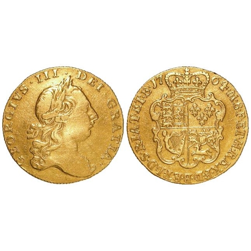 23 - Guinea 1764 S.3726, GF, couple of scratches.