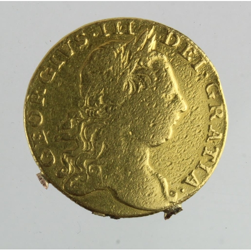 24 - Guinea 1766 cleaned ex-mount, ideal space filler