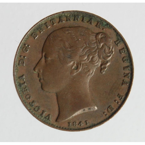 332 - Jersey Farthing (1/52 of a Shilling) 1851 GVF
