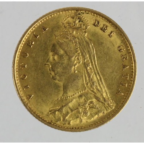 38 - Half Sovereign 1887 Jubilee S.3869, nEF