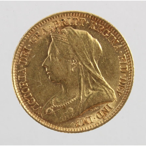 39 - Half Sovereign 1893 (OH) aVF