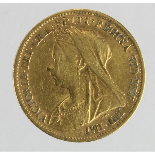 40 - Half Sovereign 1900 nVF