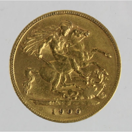 40 - Half Sovereign 1900 nVF