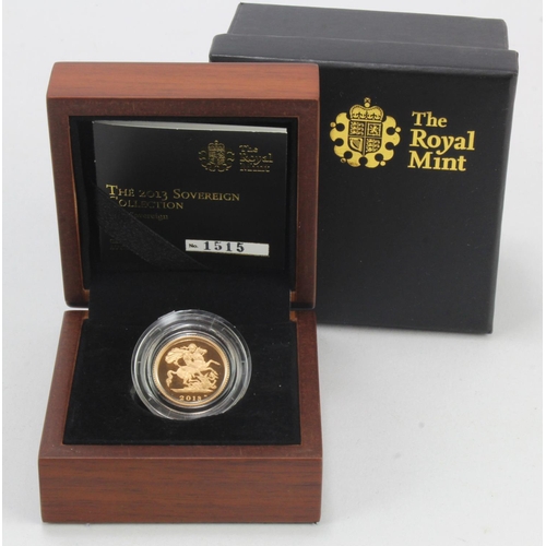 65 - Half Sovereign 2013 Proof FDC boxed as issued