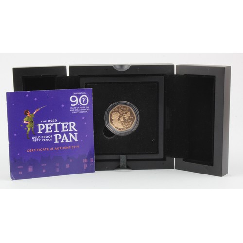 328 - Isle of Man gold 50p 2020 