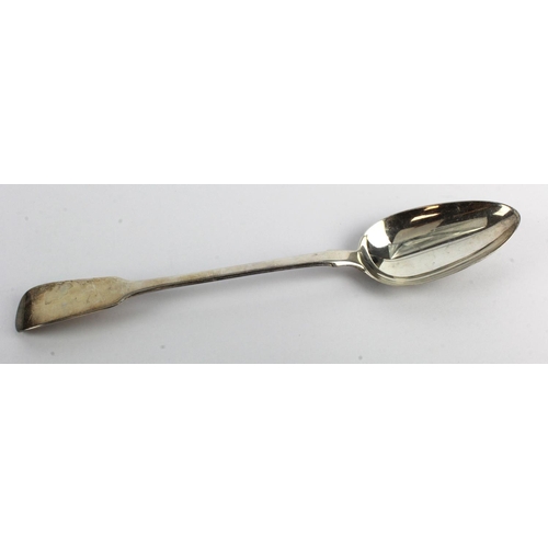 369 - Large silver serving spoon, hallmarked 'HLHL, London 1851' (H J Lias & Son), length 30cm approx., we... 